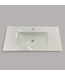 48094 Fresca Drop-In Ceramic White Bathroom Sink Top 36"