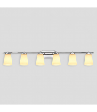 48096 Acroma 6-Light Satin Chrome Vanity Light
