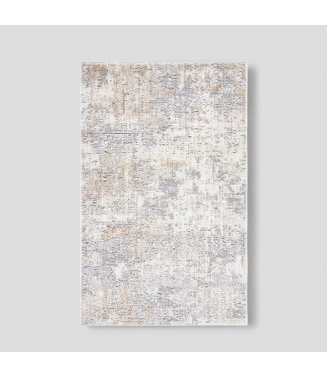 48099 allen + roth Sandstone Speckle 2 x 3 (ft)  Area rug