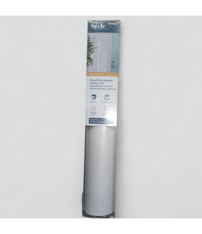 48103 Style Selections Etched Palm Sidelight