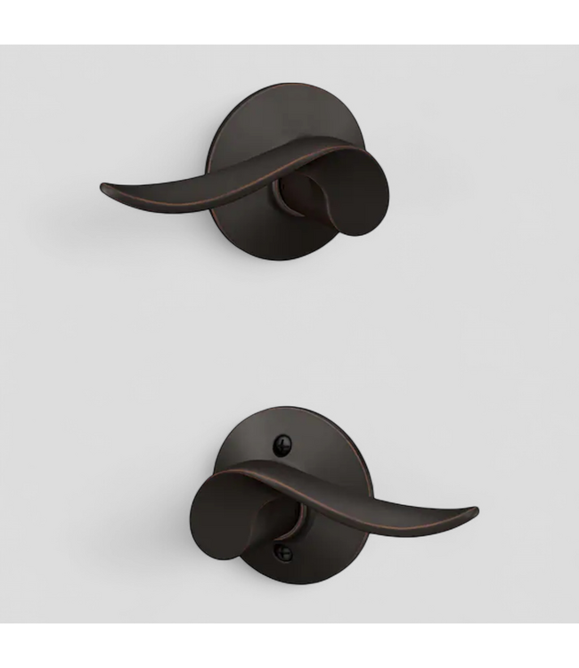 48110 Schlage Aged Bronze Passage Door Handle