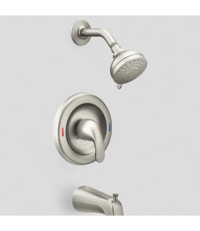 48112 Moen Adler 3.5-in Round Bathtub and Shower Faucet