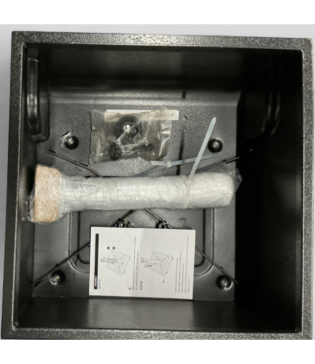 48113 US Weight Black Patio Umbrella Base Planter Box