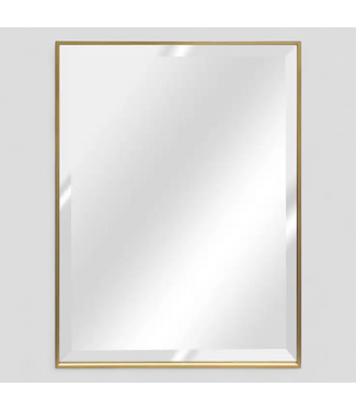 48115 Origin 21 Gold Framed Mirror 22"