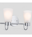 48120 Kichler Erma 2-Light Brushed Nickel Vanity Light