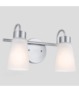 48120 Kichler Erma 2-Light Brushed Nickel Vanity Light