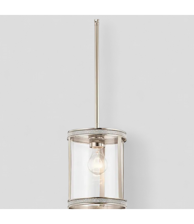 48128 Kichler Angleica Polished Nickel Pendant Light