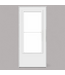 48155 Larson Mid-View White Storm Door 32"W x 81"H