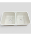 48156 Wilsonart Linen White Double Equal Kitchen Sink