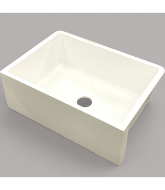 48164 Wilsonart Designer White Farmhouse Sink 29 9/16"