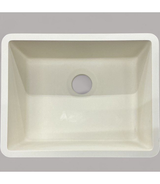 48166 Wilsonart Antique White Single Kitchen Sink 22 5/16"
