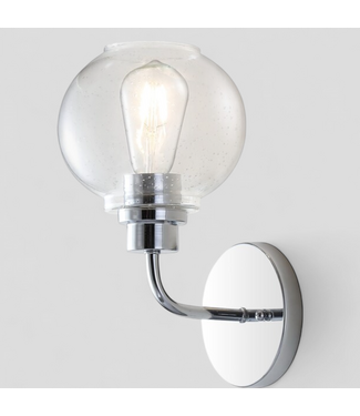 48181 Jonathan Y Sandrine Chrome 1-Light Vanity Light