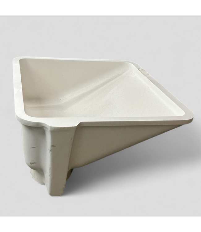 48185 Wilsonart  Bright White Bathroom Sink 17"