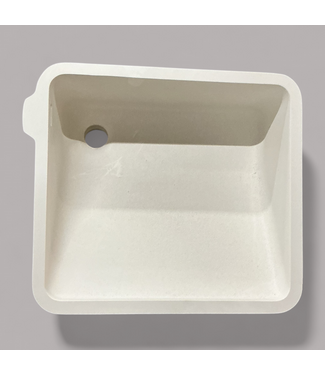 48185 Wilsonart  Bright White Bathroom Sink 17"