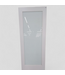 48191 Single Panel Glass Interior Door 32"W x 80"H