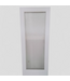 48192 White Primed Pantry Door with Rain Glass 32"W