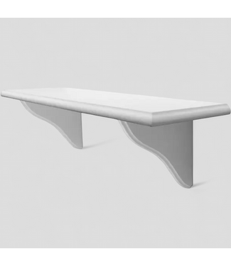 48212 Style Selections White Bracket Shelf 23"