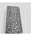 48214 Freedom 6-ft x 3-ft River Rock Black Screen Panel