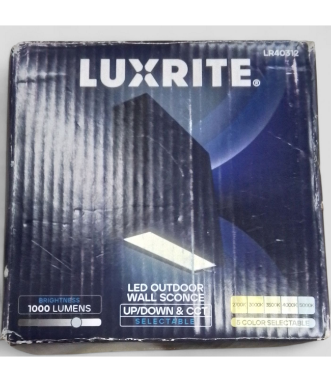 48215 5" Up/Down & CCT Selectable Wall Sconce