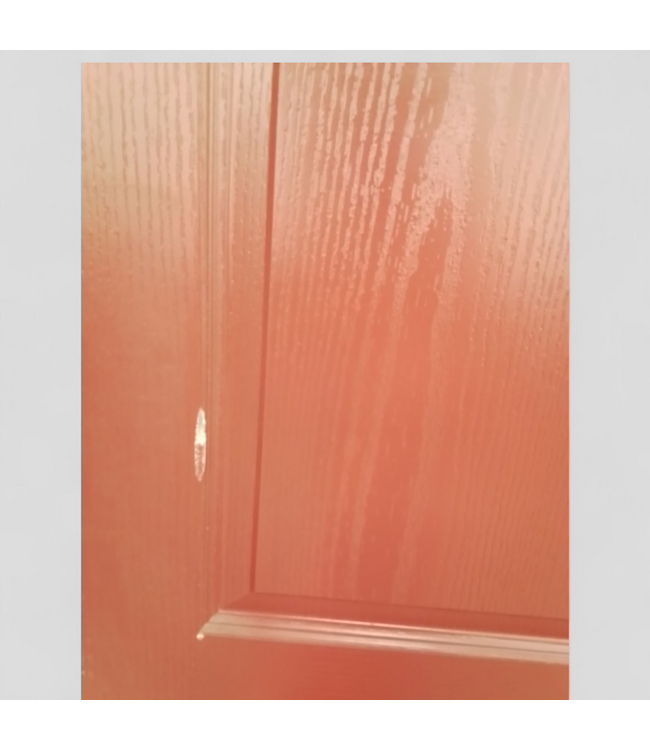 48201 Red Interior Slab Door Hollow Core 30"W x 80"H