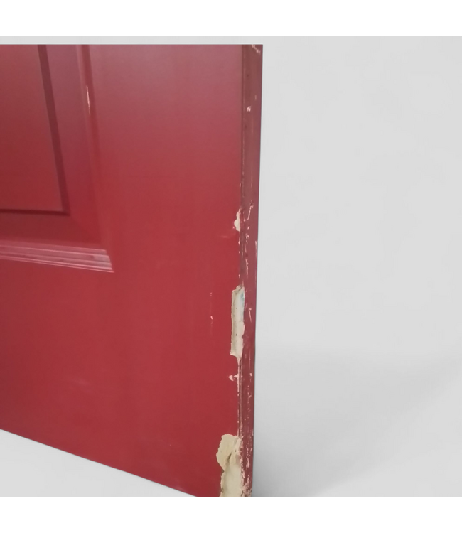 48201 Red Interior Slab Door Hollow Core 30"W x 80"H
