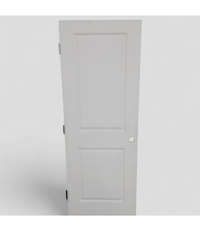 48226 Two-Panel Interior Door – White 30"W x 80"H