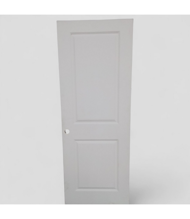 48226 Two-Panel Interior Door – White 30"W x 80"H