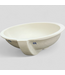 48239 Wilsonart Antique White Oval Bathroom Sink AV1512