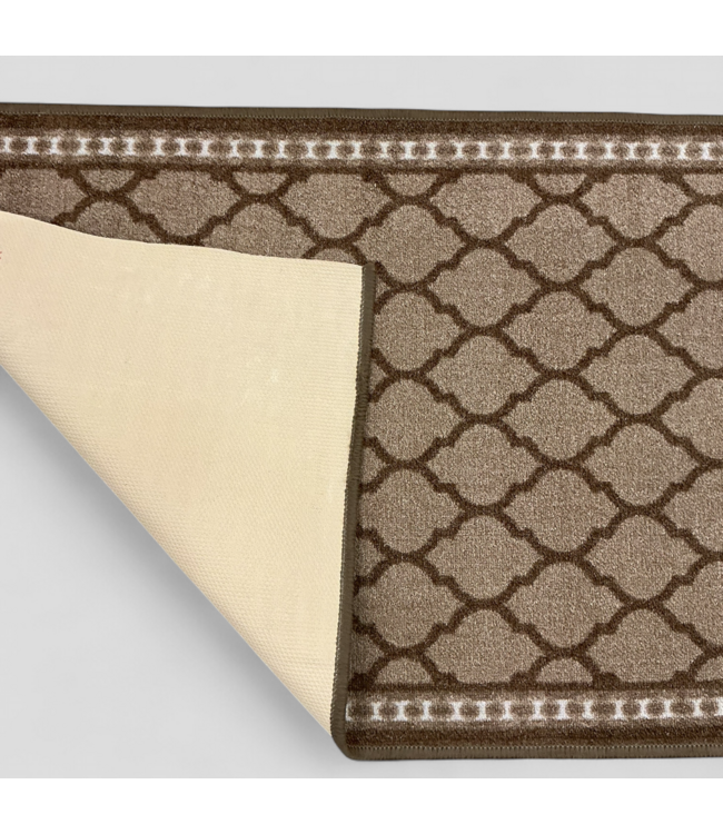 48240 Nance Brown/Tan Lattice Style Runner