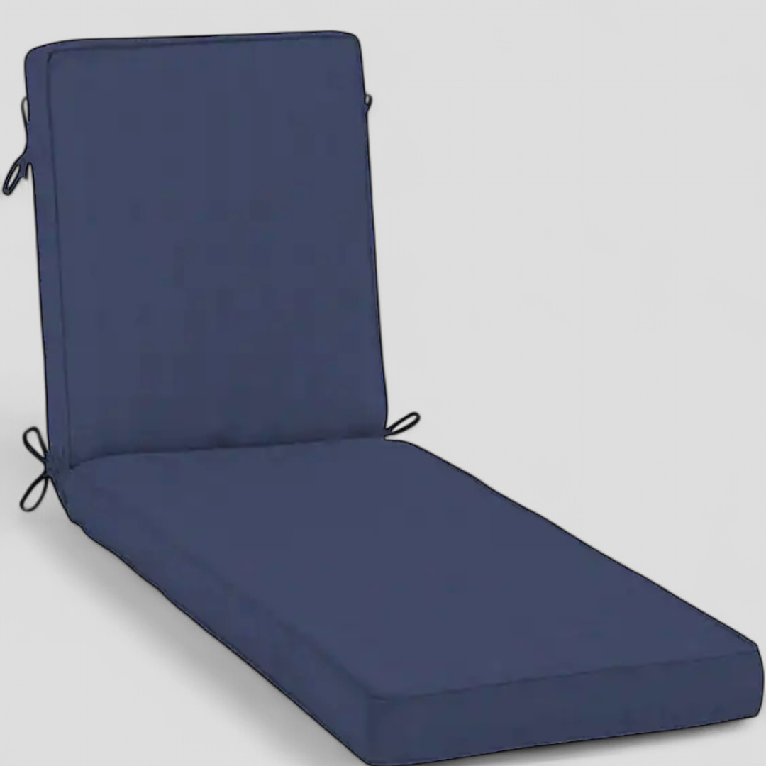48252 Allen+Roth Navy Madera Linen Patio Cushions 2-pack - Bud's Warehouse