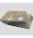 48263 Norsk Rustic Brown Foam Floor Tile Set of 4
