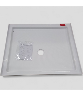 48277 DreamLine SlimLine White Shower Base 42"W x 36"L