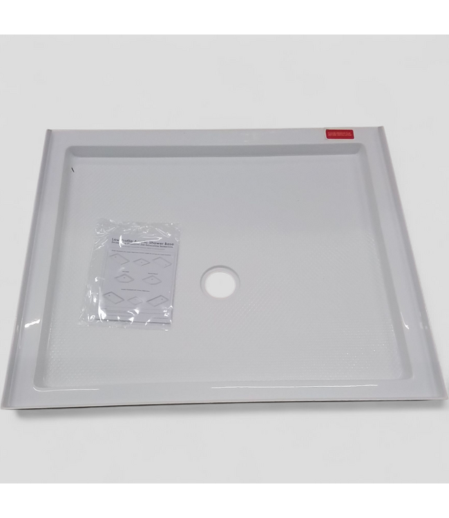 48277 DreamLine SlimLine White Shower Base 42"W x 36"L