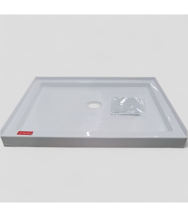 48277 DreamLine SlimLine White Shower Base 42"W x 36"L