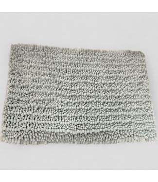 48280 Mohawk Home Grey Plush Cotton Bath Mat