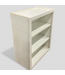 48297 Cotton White Open Face Wall Cabinet 24"W