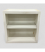 48298 Cotton White Open Face Wall Cabinet 24" x 24"