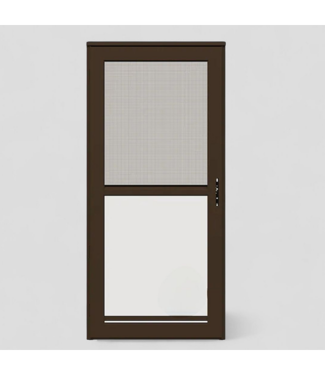 48311 Larson Platinum Split Full View 36" x 81" Storm Door