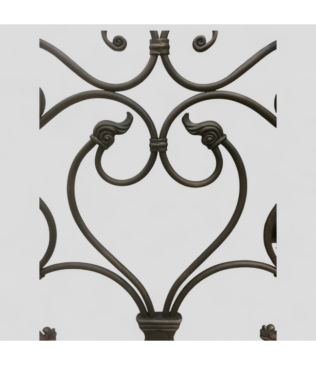 48303 Baremore Antique Brown Head and Footboard Only