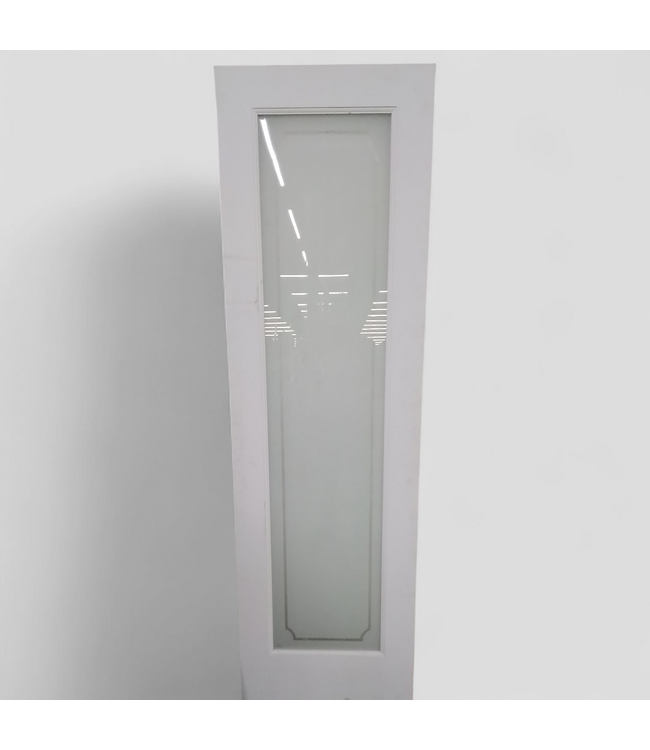48316 White Frosted Glass Pantry Door 24"W x 80"H