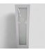48316 White Frosted Glass Pantry Door 24"W x 80"H