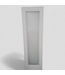 48316 White Frosted Glass Pantry Door 24"W x 80"H