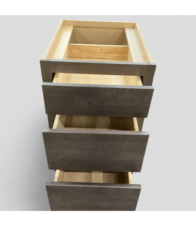 48324 Slate Drawer Bank Base Cabinet 18"W