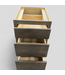 48324 Slate Drawer Bank Base Cabinet 18"W