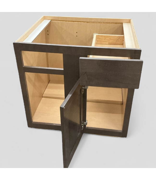 48326 Blind Corner Base Cabinet Slate 30"W
