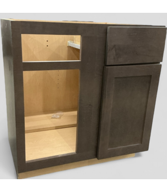 48326 Blind Corner Base Cabinet Slate 30"W