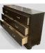 48329 Walnut 6-Drawer Bedroom Dresser