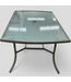 48330 Glass Patio Table 38"W