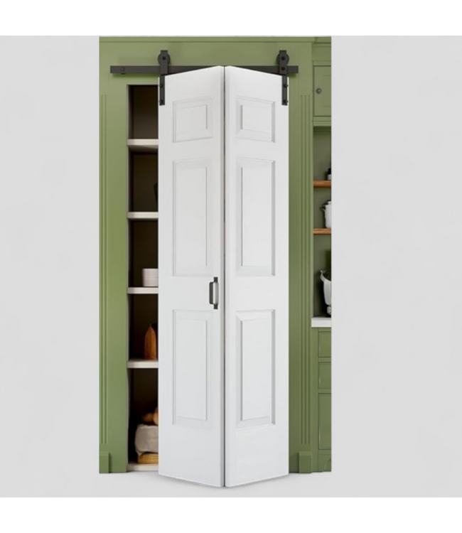 48355 Jujubon 6-Panel Bifold Barn Door 36 x 84