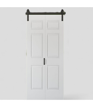 48355 Jujubon 6-Panel Bifold Barn Door 36 x 84